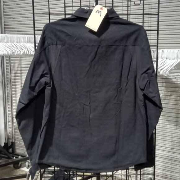 Concealed Carry Flannel Lined Canvas Shirt Jacket - Black | Medium - Picture 3 of 11